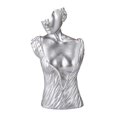 thumbnail image 2 of lionlar Mannequin Resin Jewelry Display Stand Necklace Bust Earring Pendant Rack Sliver Sliver 25X13X11cm, 2 of 9