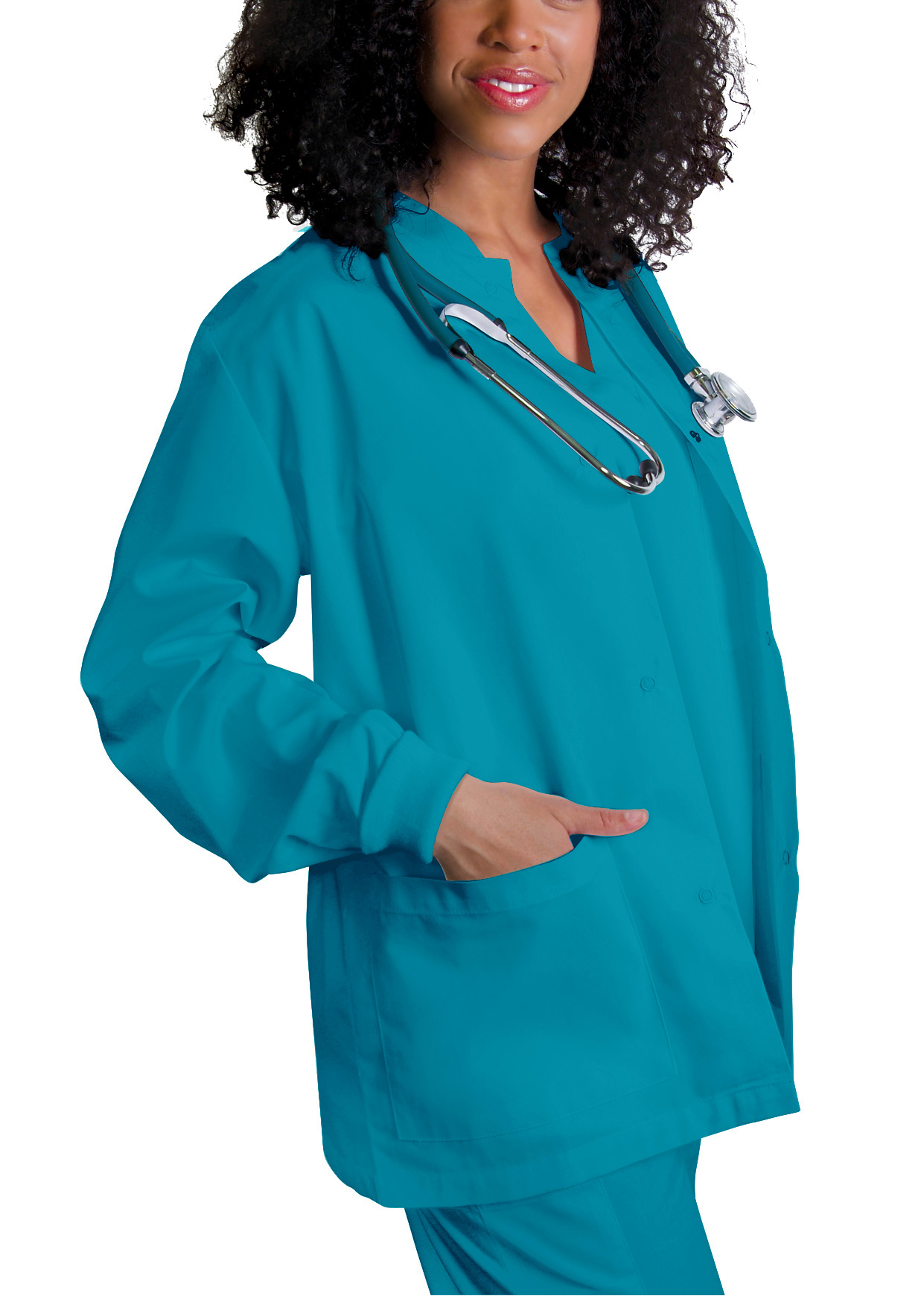 Adar Veste d'Échauffement à Col Rond pour Femmes Universal, Offerte en 39 Couleurs