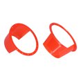 thumbnail image 2 of Haut-parleur Étanche Couverture, Ultra Mince 2pcs Voiture Corne Entretoise Pad de Protection Rouge pour les Pièces Automobiles, 2 of 8