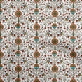 thumbnail image 1 of oneOone Cotton Jersey Red Fabric Florals Sewing Material Print Fabric By The Yard 58 Inch Wide, 1 of 4