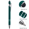 thumbnail image 4 of Unique Bargains Ballpoint Pen with Stylus, Medium Point, 1.0mm, Black Ink, 6 Pack, 4 of 5
