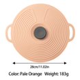 thumbnail image 2 of 3 Packs Couvercle Alimentaire en Silicone, Couvercle de Pot Extensible, Scellage Antidérapant pour Réfrigérateur et Cuisine, Couvercle Réutilisable Fraîcheur, Résistant à la Chaleur, Lavable au Lave-Vaisselle, Ajustement Universel, Prévention des Éclaboussures, Nettoyage Facile, 2 of 3