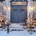 thumbnail image 4 of Outdoor Christmas Decorations Snow Gauge, Snow Rod, Outdoor Measuring Instrument, Winter Wrought Iron Snow Gauge, Inches, Christmas Decoration, Outdoor Courtyard Stake, 4 of 6