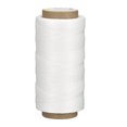 thumbnail image 1 of Unique Bargains 186 Yards 210D/1mm Leather Sewing Thread Polyester Waxed Cord, White, 1 of 5