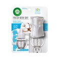 thumbnail image 1 of Air Wick Ensemble d'Huile Parfumée à Brancher, Fresh New Day, Simplement Coton, 1 Diffuseur + 1 Recharge, 1 of 5