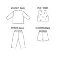 thumbnail image 2 of Kwik Sew K3100 Pantalon Motif de Couture, Shorts, 2 of 6