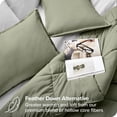 thumbnail image 3 of Bare Home Down Alternative Comforter Set - 2-Pieces - All Seasons - Twin/Twin-XL, Sage, 3 of 7