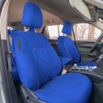thumbnail image 4 of For 2020-2024 Ford Explorer Base FH Group Neoprene Custom Fit Car Seat Covers Water Resistant - Full Set Solid Blue, 4 of 11