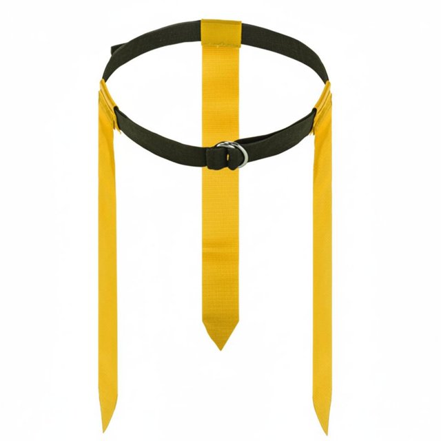 kowaku Flag Football Set 2-Team Colors Football Flag Belt Kit Durable Material for Adults, Beginners, PE Class, Backyard Activities, Outdoor Activities