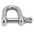 thumbnail image 3 of Stainless Steel Shaped Bow Shackle,Screw Pin Anchor Shackle Shaped Shackle Screw Pin Anchor Shackle Top-Notch Performance, 3 of 14
