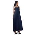 thumbnail image 3 of Moomaya Sleeveless Womens Cocktail Dresses Printed Rayon Plus Size Dress, 3 of 4