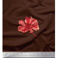 thumbnail image 1 of Soimoi polyester Crepe Fabric Artistic Flower Decor Fabric Printed Yard 42 Inch Wide, 1 of 3