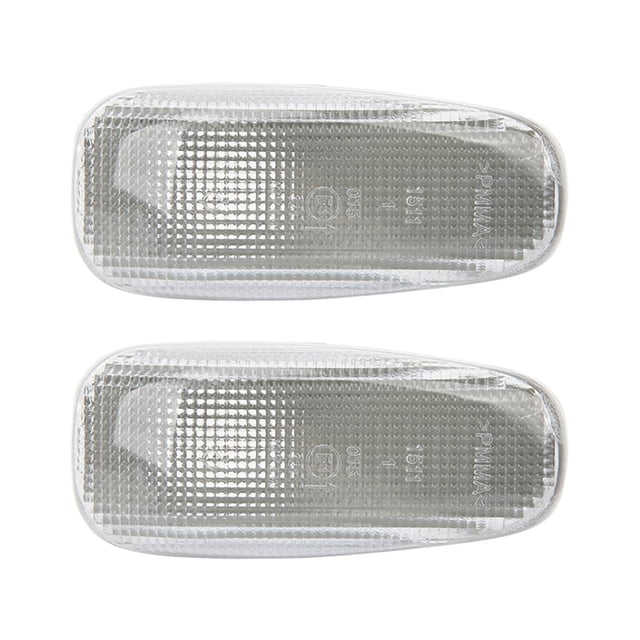 2PCS Front Rear Signal Side Marker Lights, OE 2108200921 Turn Signal Lamp, Indicators Light Replacement For SLK 1996-2000 E Class 1995-2003 Vaneo W414 2002-2005