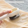 thumbnail image 4 of EGNMCR Brosses Ménage Brosse de Nettoyage à Poils Souples,Type à Pression Brosse à Ajout Automatique de Liquide Brosse Brosse, 4 of 5