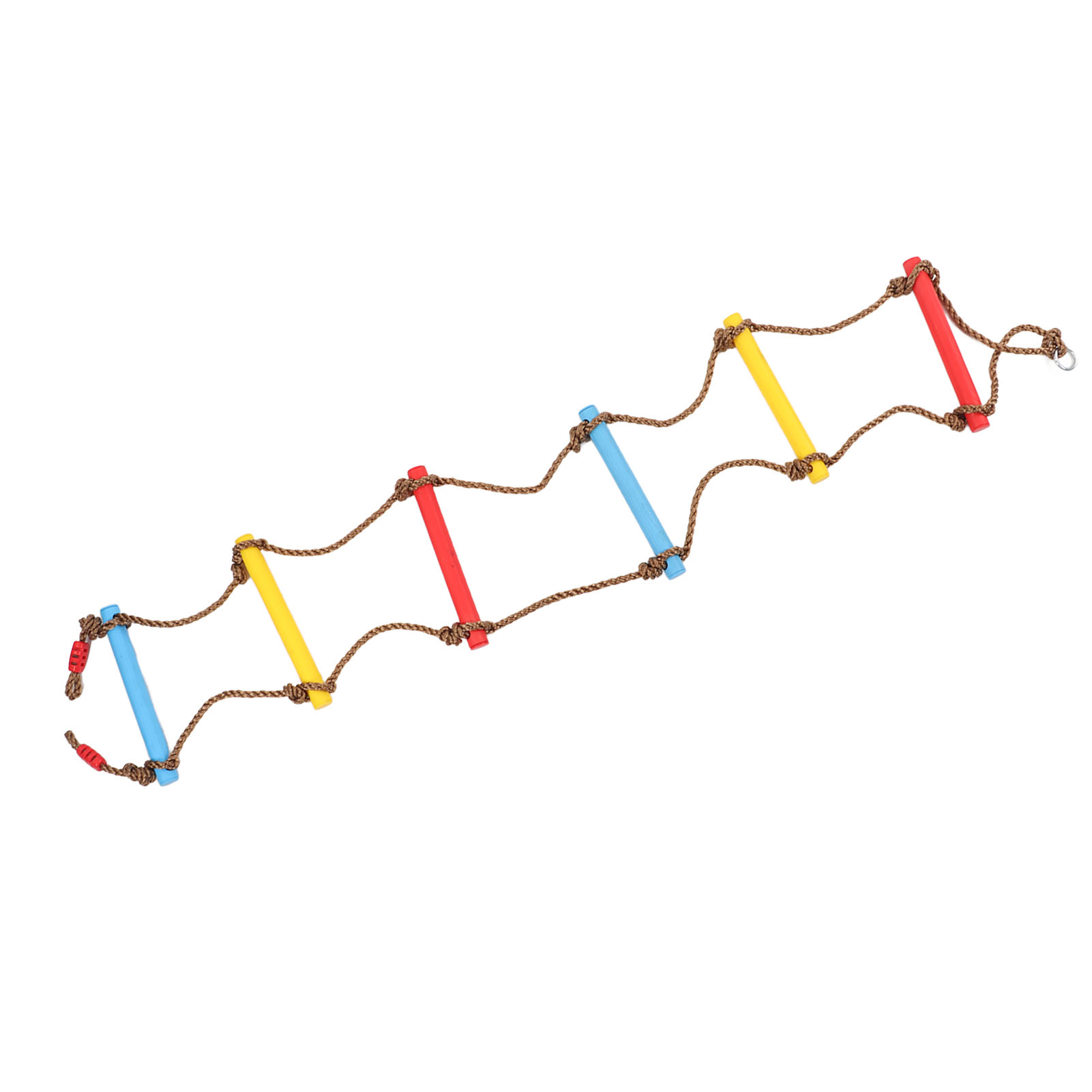 Ecomeon Climbing Rope Ladder Multilayer Wear Resistant Nylon Rope Maximum Stability Good Grip Strength Kid Crawling Rope Ladder,Children's Crawling Rope Ladder Toys,Climbing Rope Ladder