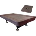 thumbnail image 1 of GFDYREE 7/8/9FT Heavy Duty 600D Polyester Canvas Billiard Pool Table Cover(7 Colors Available) (Coffee Brown, 9-Foot), 1 of 5