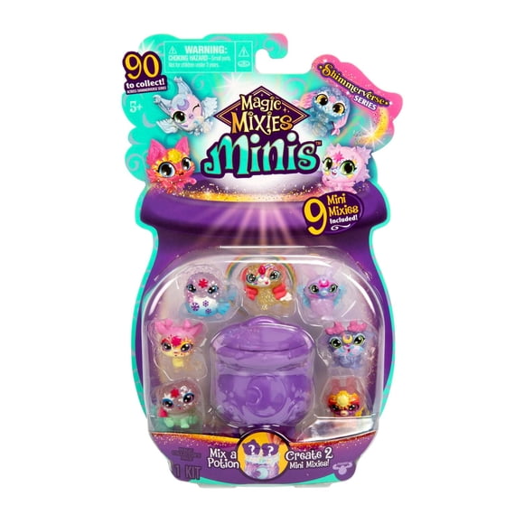 MINI MIXIES MAGIQUES SÉRIE SHIMMERVERSE, 9 MINI MIXIES INCLUS