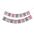 thumbnail image 2 of Checkered Racing Flags Design Banner Garland Party Decoration Letter Bunting Birthday Party Supplies for Car Themed Party Celebration, 2 of 8