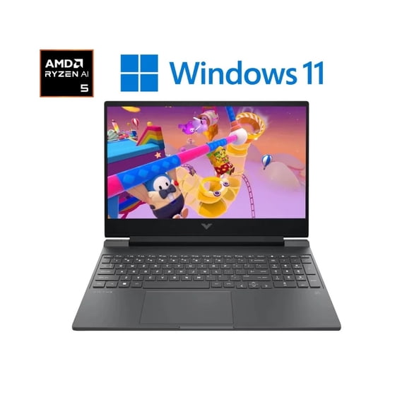 HP Victus Gaming Laptop 15-FB3050CA 15.6" AMD Ryzen Ai5 340 16GB RAM 512GB SSD NVIDIA GeForce RTX 5050