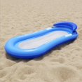 thumbnail image 3 of Inflatable Bed Lilo, Water Hammock Swimming Floater Blue, 3 of 8
