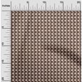 thumbnail image 2 of oneOone Polyester Spandex Brown Fabric Geometric Sewing Material Print Fabric By The Yard 56 Inch Wide, 2 of 5