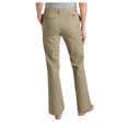 thumbnail image 2 of Dickies Womens Slim Fit Bootcut Stretch Twill Pants, 10 Regular, Desert Sand, 2 of 2