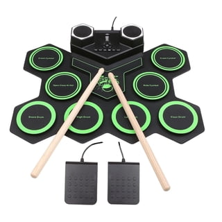 Ensemble De Batterie Pour Enfants – 5 Tambours Et 11 Accessoires – Jouet Musical Éducatif En ABS – Dès 3 Ans