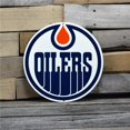 thumbnail image 1 of Authentic Street Signs 90210 12 in. Edmonton Oilers Steel Logo, 1 of 1