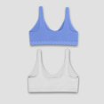 thumbnail image 3 of Hanes Filles Confortable Sans Couture 2-Pack Soutien-Gorge Sans Fil, S, 3 of 5