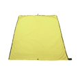 thumbnail image 3 of jinwen Sleeping Bag Liner Fleece Travel Sheet Backpacking Blanket Compact Machine Yellowish Green, 3 of 9