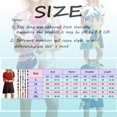 thumbnail image 2 of B91xZ Robes Décontractées pour Femmes Plage Florale T-Shirt Robe d'Été Manches Courtes Poches Robe Débardeur Ample, AG L, 2 of 4