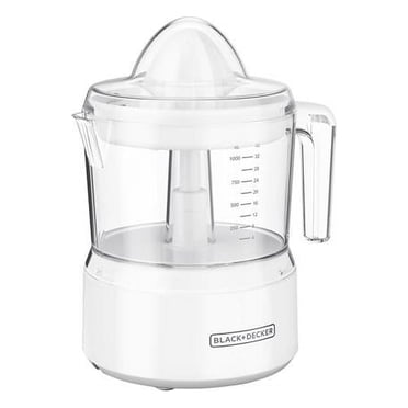 Black & Decker CJ650W Black & Decker Citrus Juicer Plastic, White
