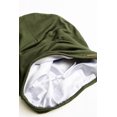 thumbnail image 3 of Grace Eleyae Casquette Ajustable Doublée en Satin - Olive, 3 of 5