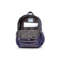thumbnail image 4 of Justice™ Brand Girls Nylon Multi Compartment 17” Backpack With Glitter Logo And Zipper Pulls, 4 of 4