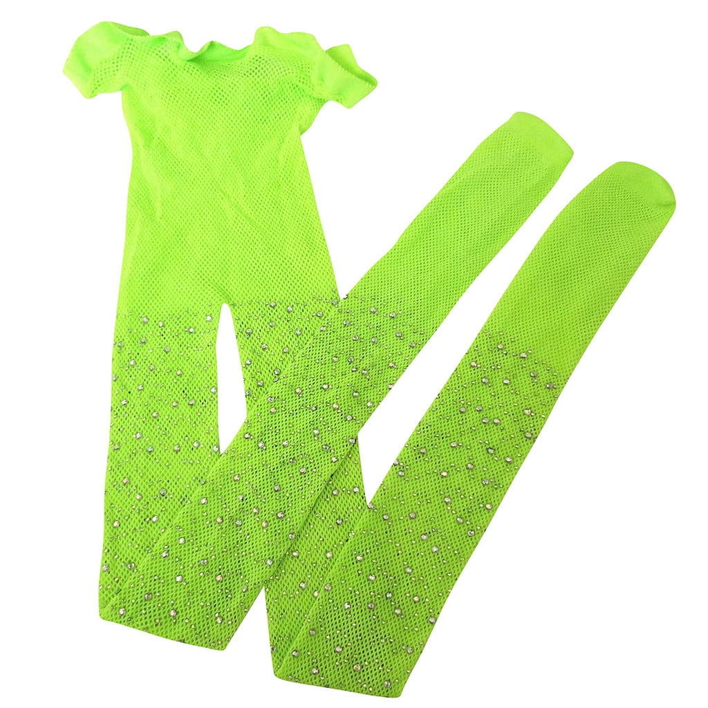 TZEWGL Collants en Résille de Soie Scintillants d'Été pour Enfants, Bas Résille pour Filles, Pantalons Taille 7-12T