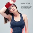 thumbnail image 4 of Bracelet de Sport Absorbant la Sueur, Soutien de Poignet Élastique Unisexe, Bracelet Absorbant la Sueur pour Enfants et Adultes, Rouge Violacé, 4 of 9