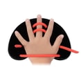 thumbnail image 4 of Swimming Hand Paddles Fins Adjustable Swim Training Hand Paddles for Adults/Children, 4 of 8