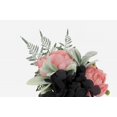 thumbnail image 5 of Crâne noir avec composition florale, 5 of 5