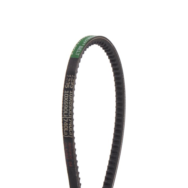 Unique Bargains 690mm Inner Girth 10mm Width Cogged V Belts Rubber Drive Belt