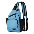 thumbnail image 1 of EGNMCR Women's Adjustable Crossbody Bag Convertible Chest Shoulder Bag With Multiple Pockets Nylon Backpack, 1 of 6