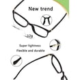 thumbnail image 4 of LifeArt Blue Light Blocking Computer Reading Glasses with Transparent Lens for Women/Men, 4 of 10