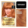 thumbnail image 1 of L'Oreal Paris Superior Preference Permanent Hair Color, Oil-in-Gel, Copper Blonde, 1 unit, 1 of 11