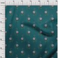 thumbnail image 2 of oneOone Polyester Lycra Feuilles & Imprimé Floral Bloc Tissu BTY 56 Pouces de Large, 2 of 4
