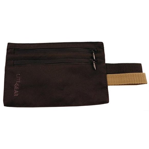 RFID Microfiber Hidden Pocket, Black