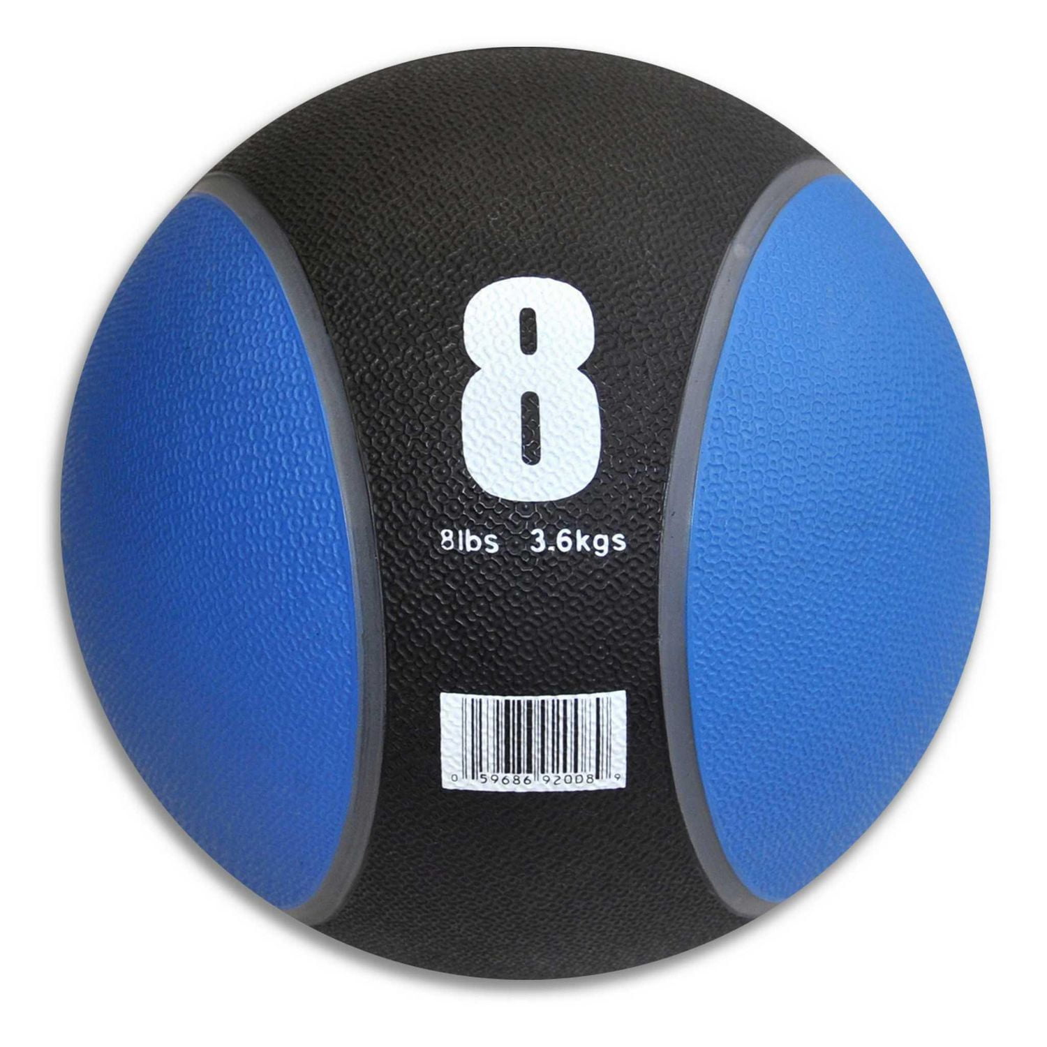 Ensemble de ballons médicinaux en caoutchouc Iron Body Fitness Deluxe, 8 lb et 15 lb