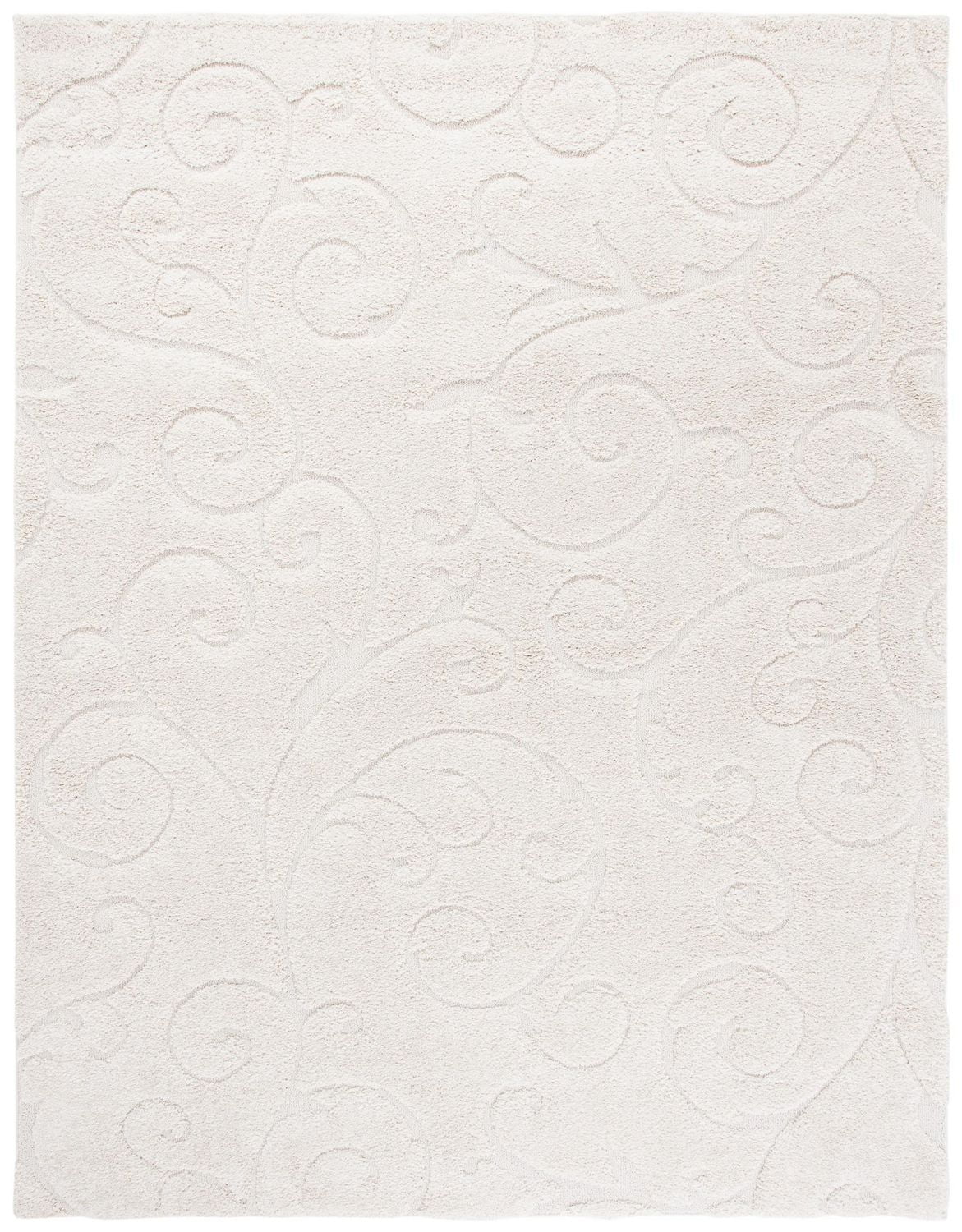 SAFAVIEH Florida Douglas Floral Vines Shag Area Rug