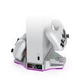 thumbnail image 2 of Cooling Stand and Charging Station for Xbox Series S with RGB Lights, Dual Controller Charger and Cooling Fan Accessory for XSS Console with 2 Rechargeable Battery Packs, 2 of 7