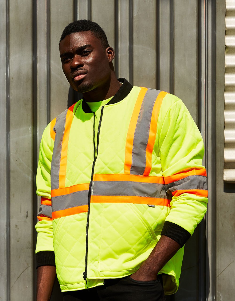 Veste de sécurité pour chambre froide Forcefield hommes à haute visibilité*Exclusivité en ligne