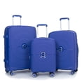 thumbnail image 1 of Travelhouse Ensemble de 3 Valises Rigides, Légères et Extensibles, avec Serrure TSA et Roulettes Multidirectionnelles, Bleu Marine, 1 of 8