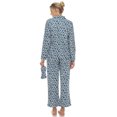 thumbnail image 4 of White Mark Pyjama Trois Pièces à Boutons pour Femme, 4 of 6